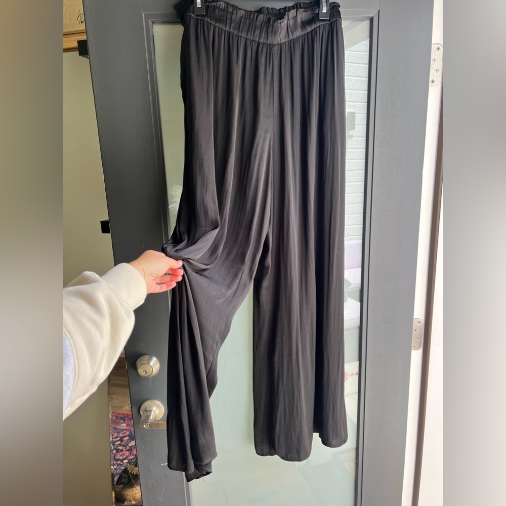Zara silk-esque pants size xl